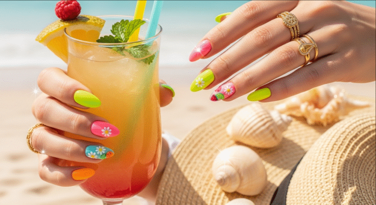 Summer Nails Almond: Your Hot-Weather Mani Glow-Up Guide ☀️💅